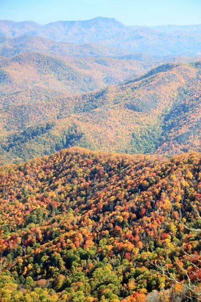 Great Smoky Mountains Aerial View Great Smoky Mountains Aerial View